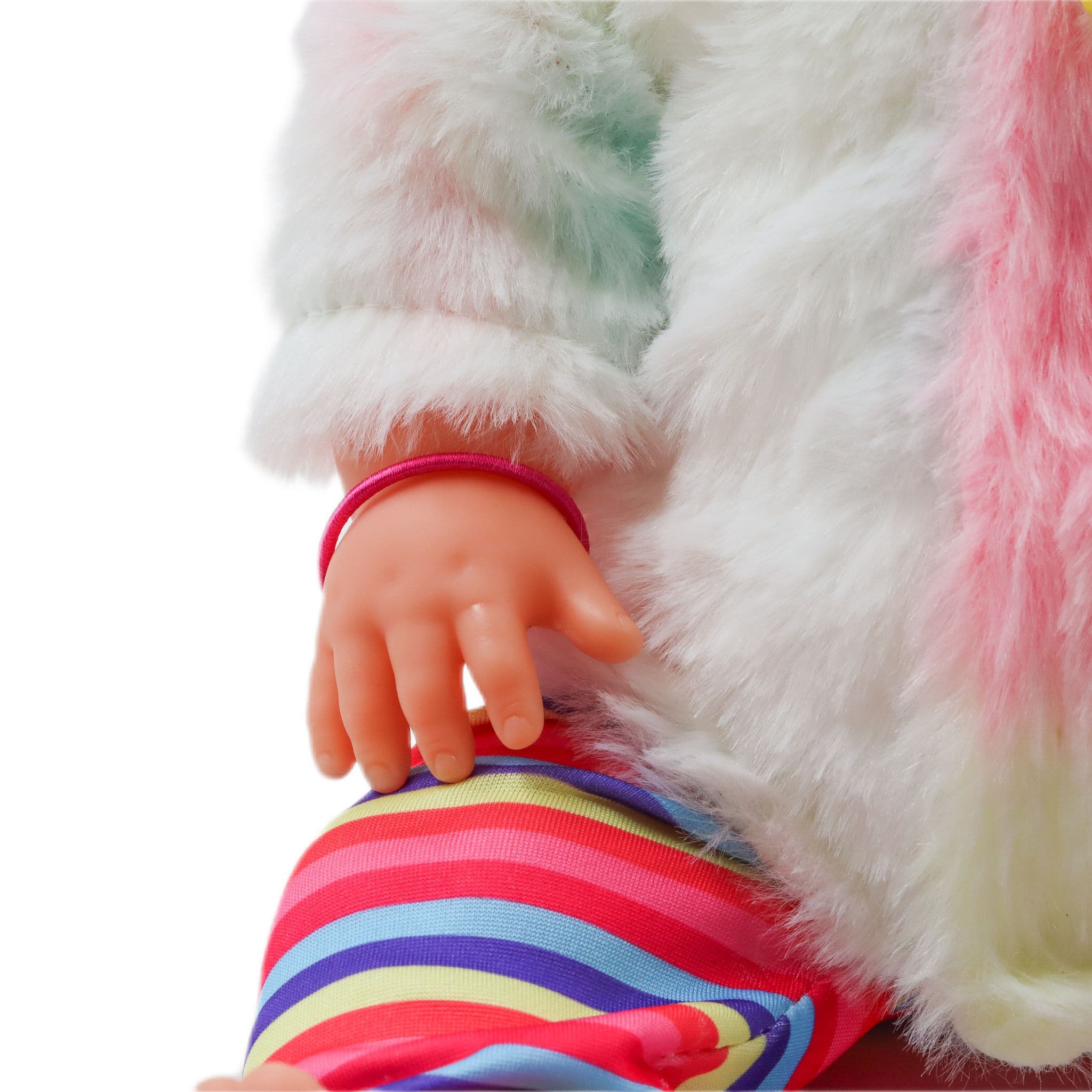 عروسک نوزاد گوشتی دختر Yala Baby مدل YL1962F — تصویر ۹