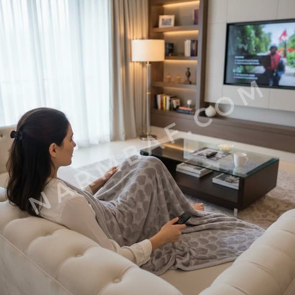 پتو مسافرتی یک نفره لایت فایپکو (طوسی)