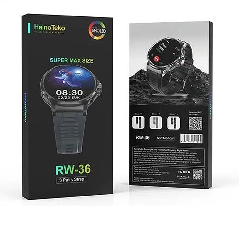 ساعت هوشمند HAINO TEKO RW36 (اصلی)+گارانتی 18 ماهه✅ — تصویر ۴
