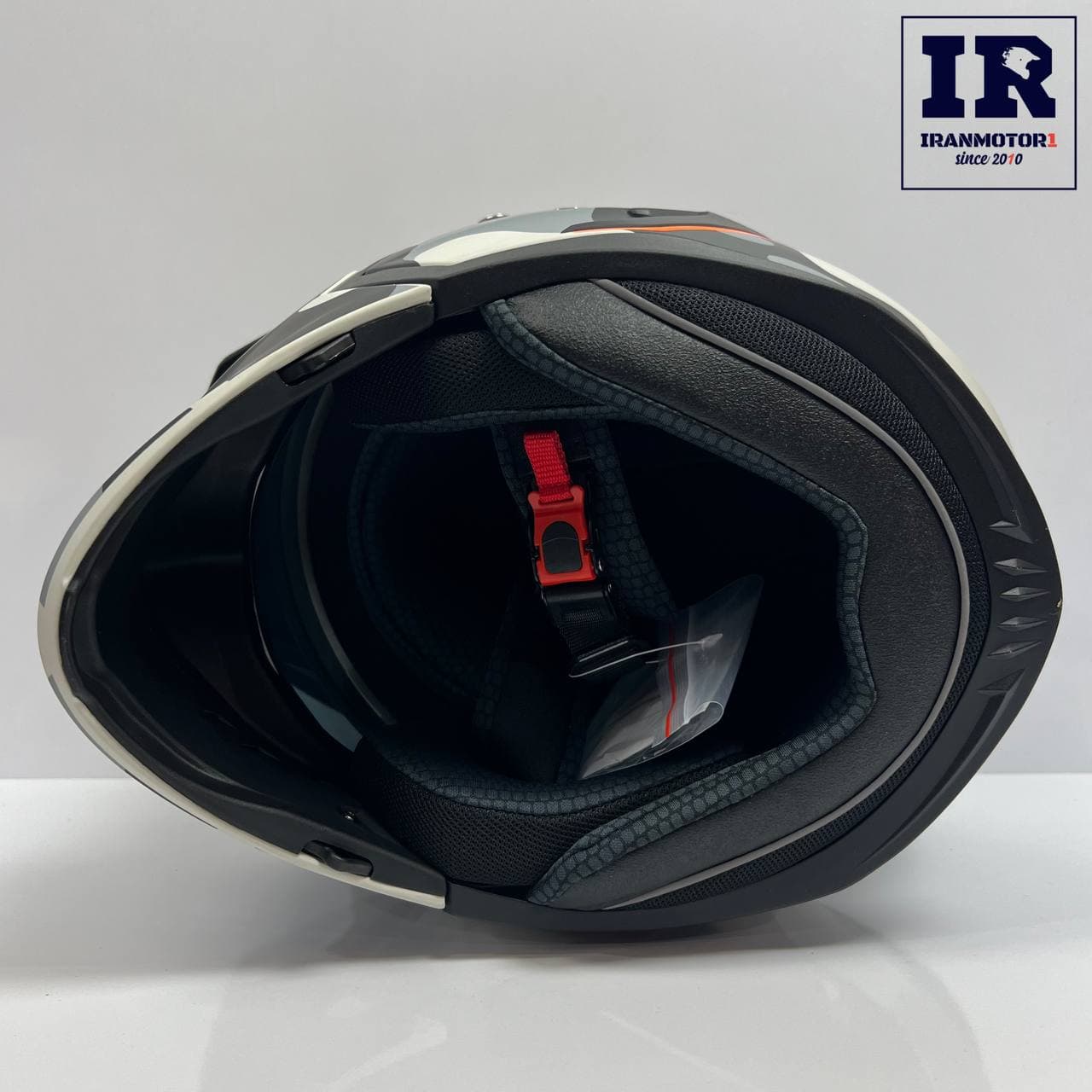 کلاه کاسکت فک جدا شونده راپیدو RAPIDO کد 890 – طوسی چیریکی — تصویر ۶