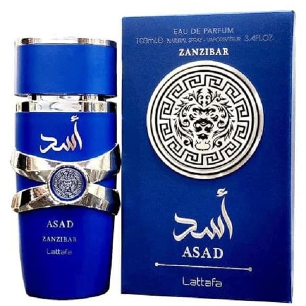 ادوپرفیوم مردانه اسد ASAD ZANZIBAR لطافه Lattafa حجم 100 میلی لیتر — تصویر ۳