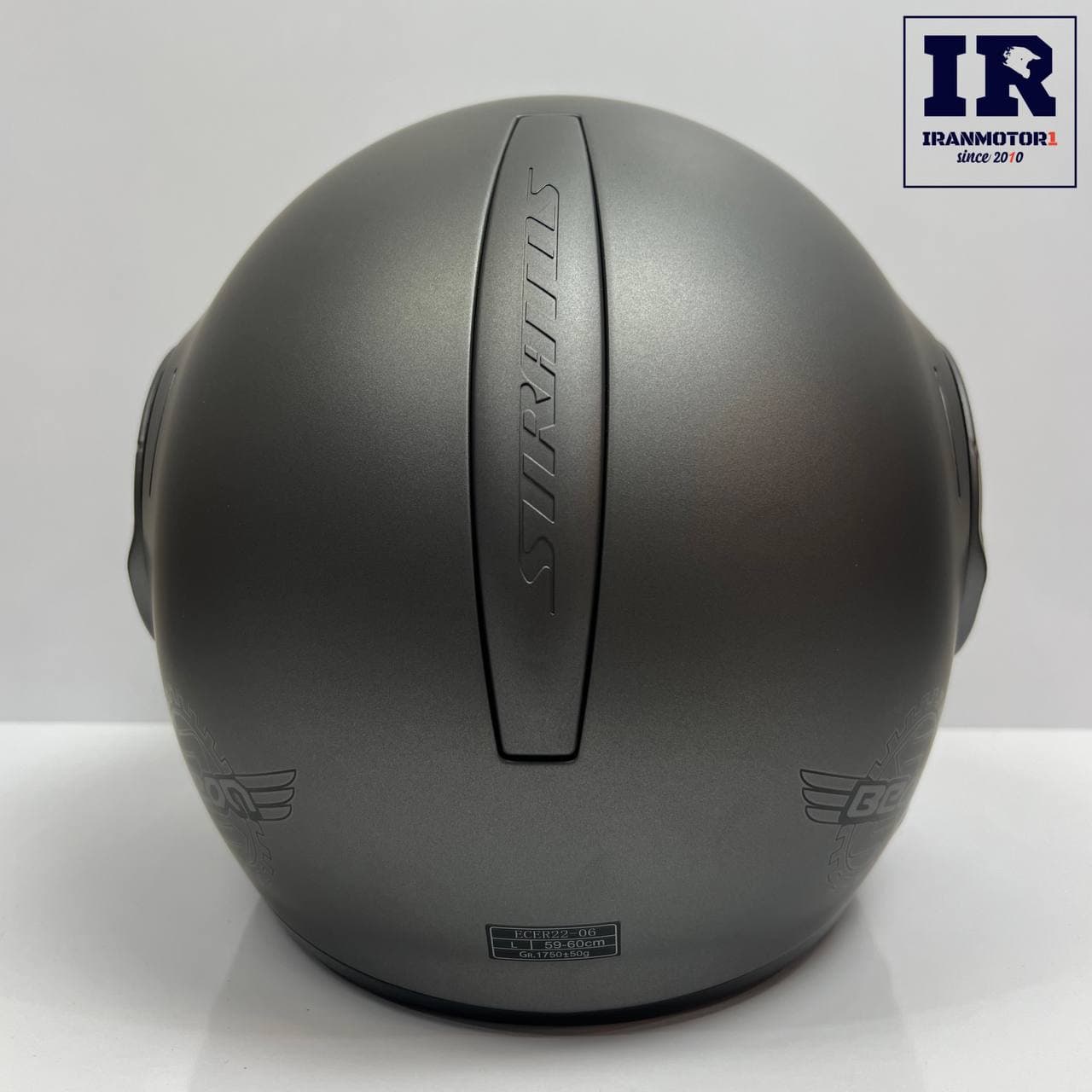 کلاه کاسکت فول متحرک بیون beon B707 سیلور مات — تصویر ۹