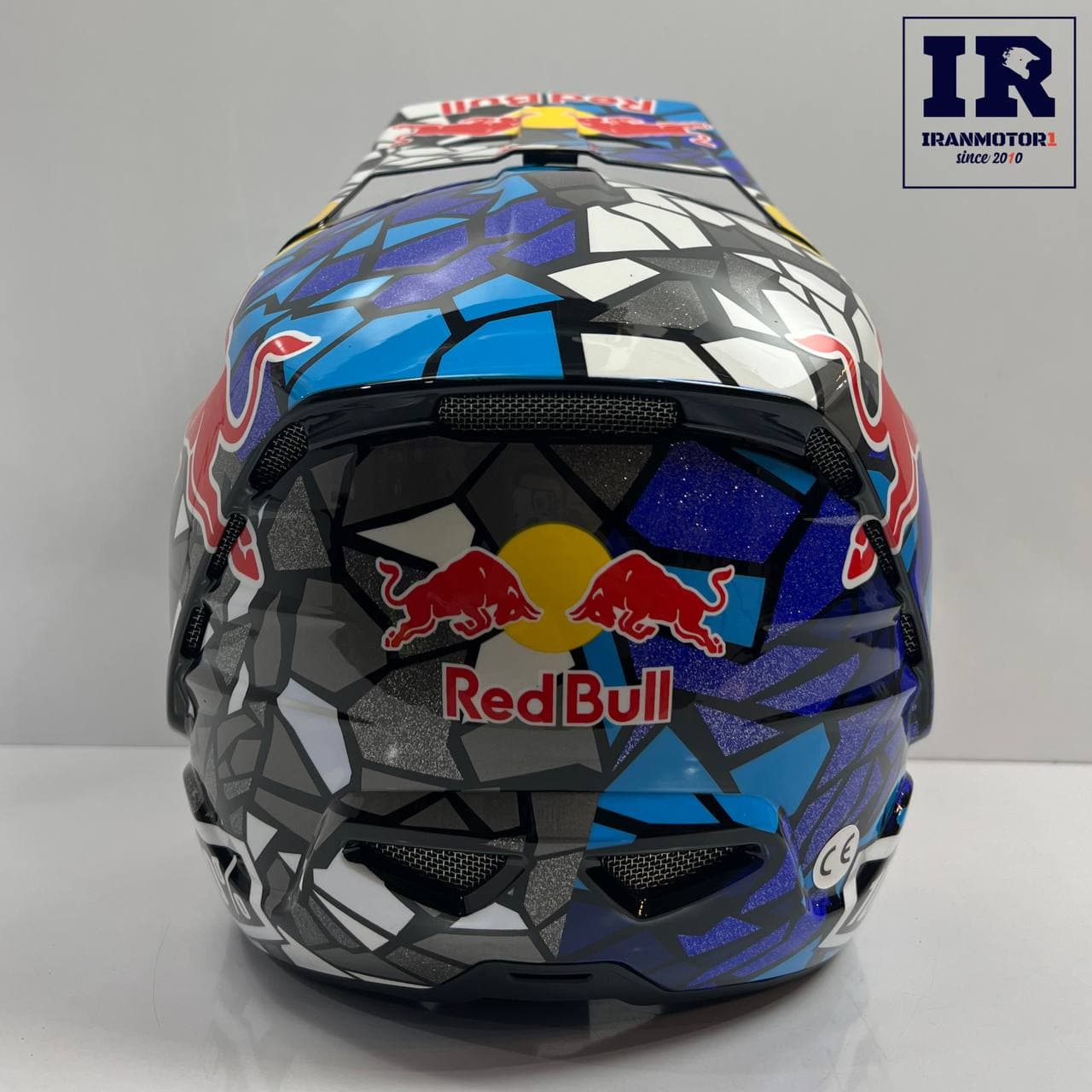 کلاه کاسکت کراسی برند 100% اورجینال redbull — تصویر ۵