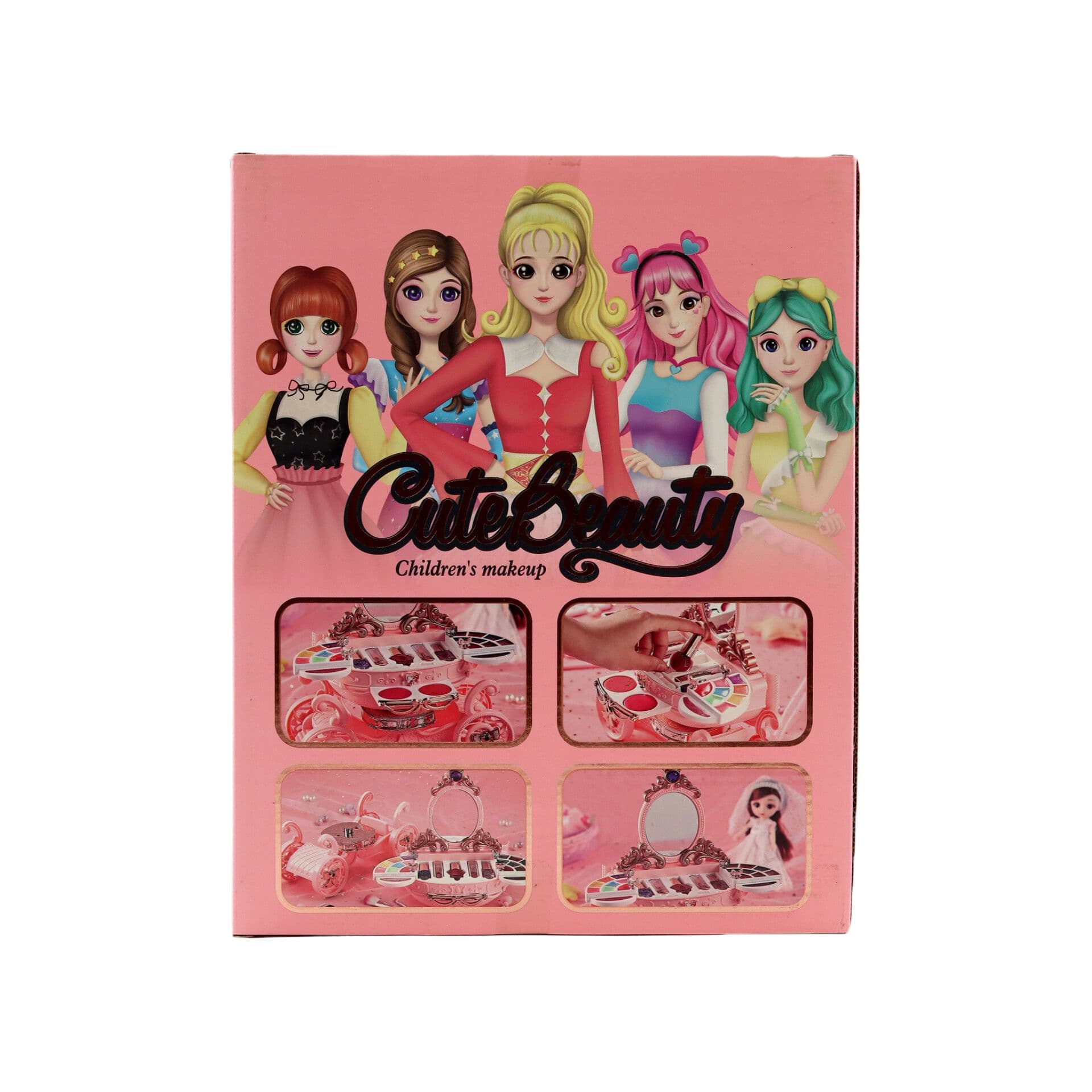 ست آرایشی کودک Cute Beauty مدل کالسکه پرنسسی به همراه آینه 1688/8815 — تصویر ۵