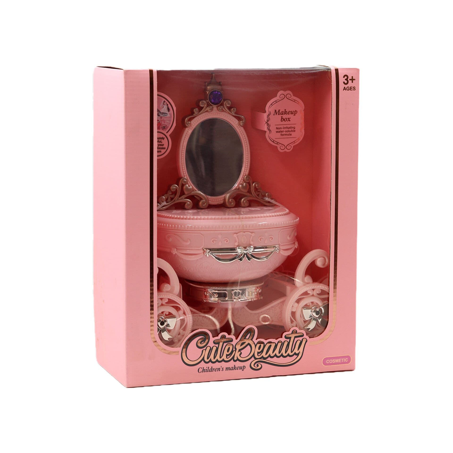 ست آرایشی کودک Cute Beauty مدل کالسکه پرنسسی به همراه آینه 1688/8815 — تصویر ۴