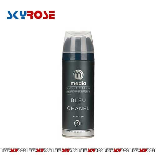 اسپری مردانه مدیا Bleu De Chanel حجم 200 میلی لیتر