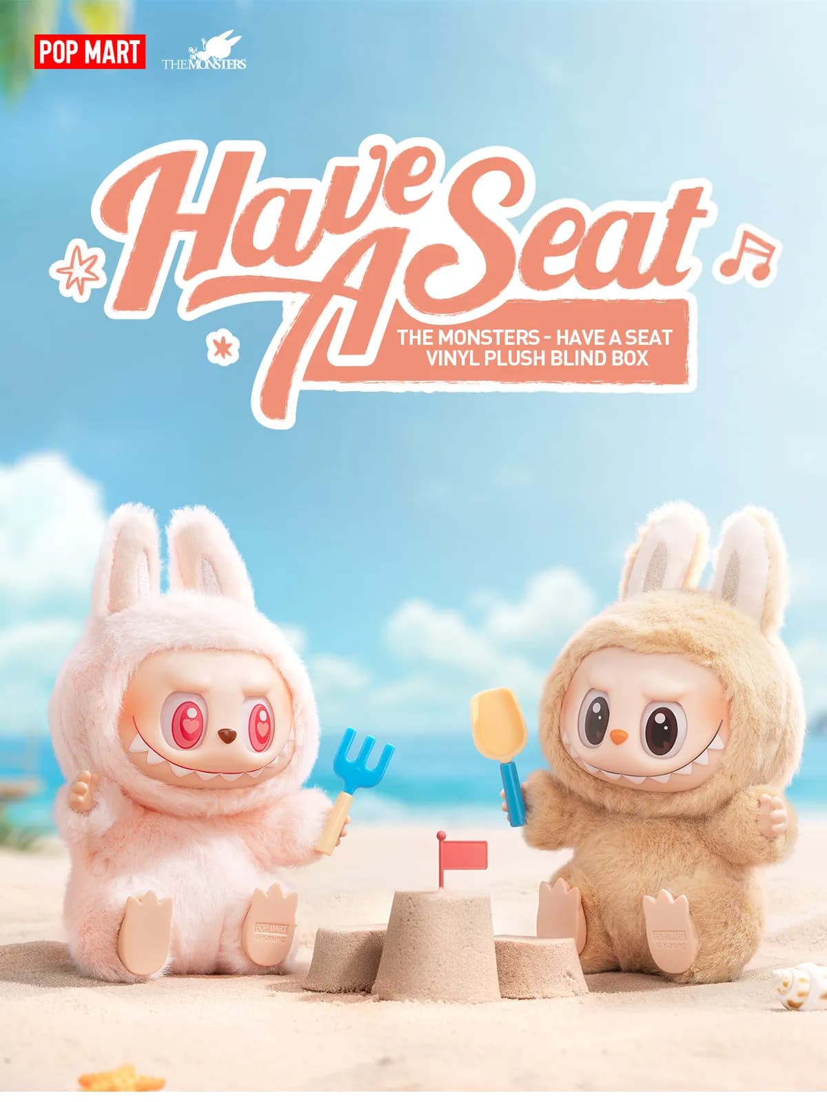 فیگور پولیشی سورپرایزی POP MART × LABUBU مدل Have A Seat — تصویر ۵