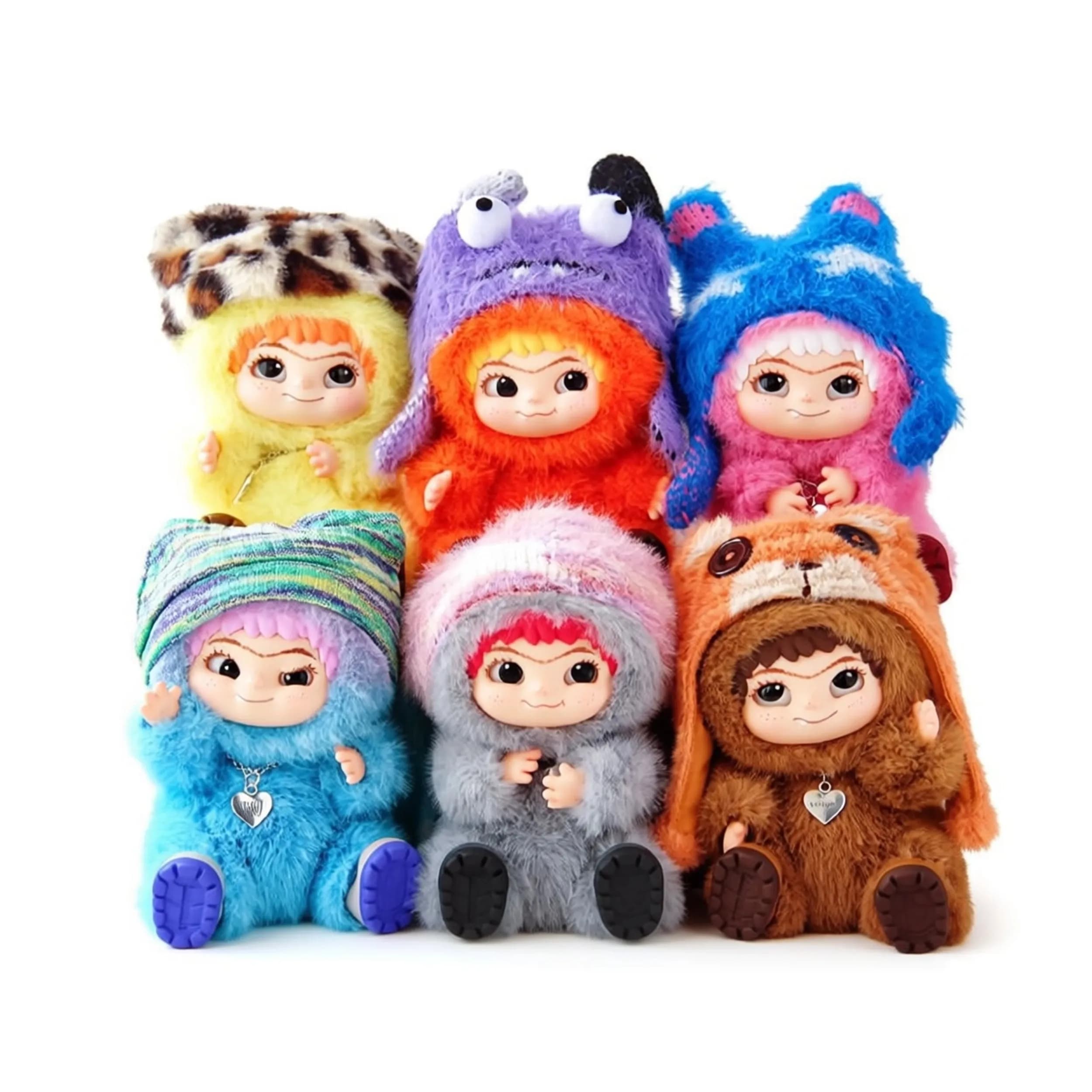 عروسک پولیشی سورپرایزی واکوکو Letsvan مدل Fuzzy Trendy Fun Party — تصویر ۳