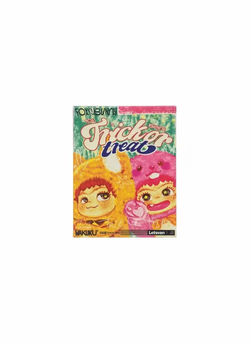 عروسک پولیشی واکوکو روباه و خرگوش مدل Trick or Treat — تصویر ۳