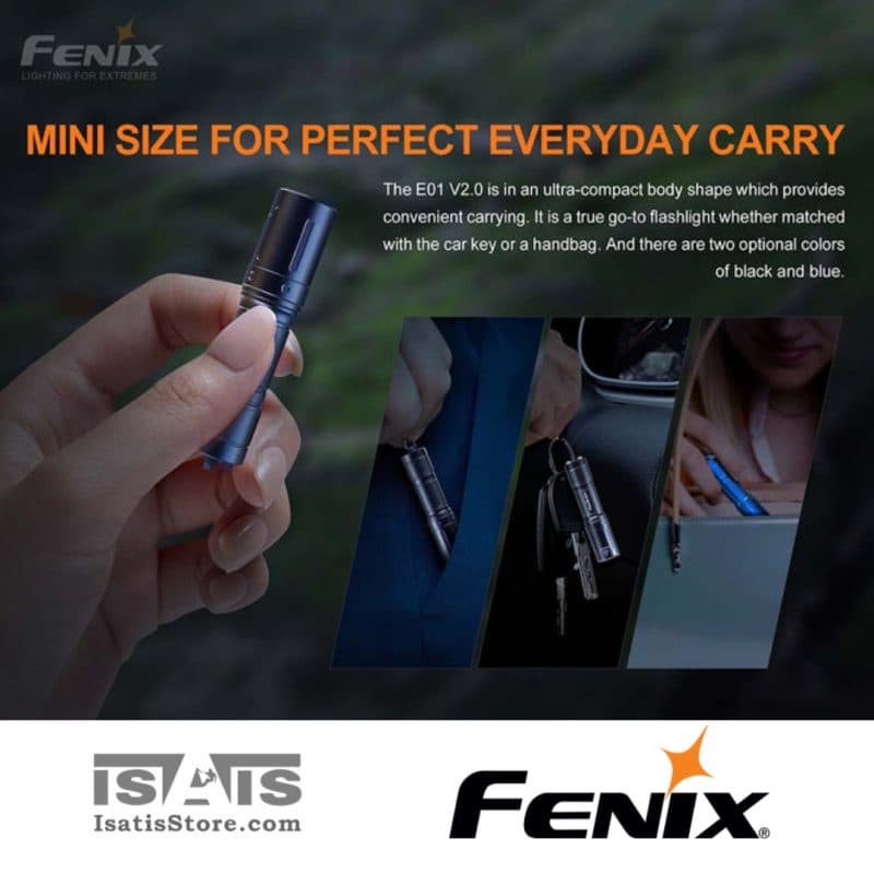 چراغ قوه Fenix مدل E01 V2.0 — تصویر ۶