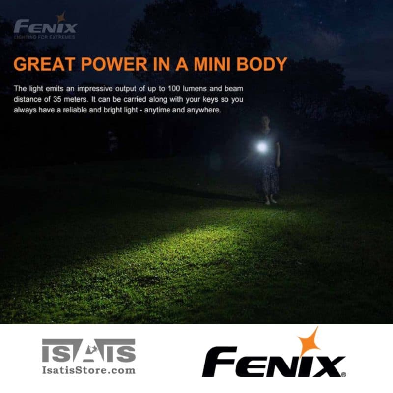چراغ قوه Fenix مدل E01 V2.0 — تصویر ۷