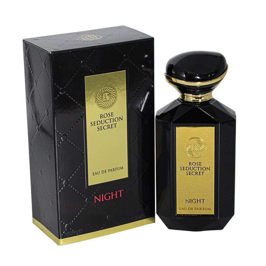 ادوپرفیوم زنانه رز سداکشن سکرت نایت Rose seduction secret night فرگرانس