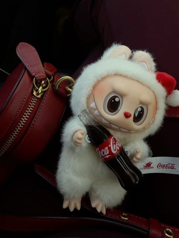 عروسک لبوبو سری کالکشن کوکاکولا coca cola — تصویر ۲