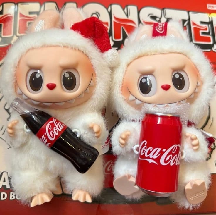 عروسک لبوبو سری کالکشن کوکاکولا coca cola — تصویر ۳