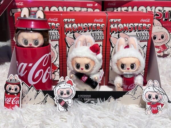 عروسک لبوبو سری کالکشن کوکاکولا coca cola — تصویر ۹