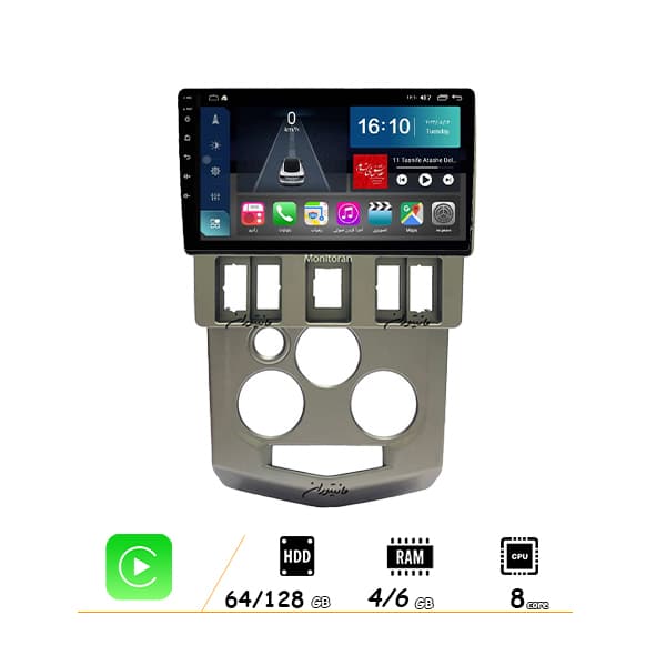 مانیتور 9 اینچ اندروید L90 برند وینکا مدل GL855 رم 6 گیگ
