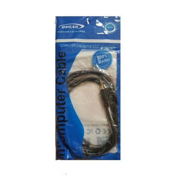 کابل صدا 1 به 1 AUX به طول 1.5 متر اسکار — تصویر ۳