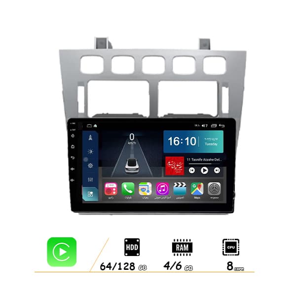مانیتور 9 اینچ اندروید MVM530 برند وینکا مدل GL855 رم 6 گیگ