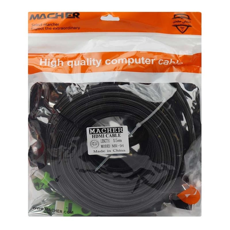 کابل HDMI به طول 15 متر مچر مدل MR-94 — تصویر ۲