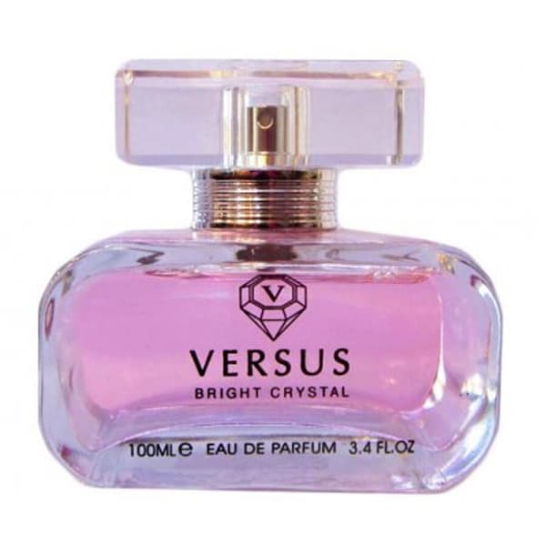 ادوپرفیوم زنانه VERSUS BRIGHT CRYSTAL فراگرنس ورد Fragrance World حجم 100 میلی لیتر