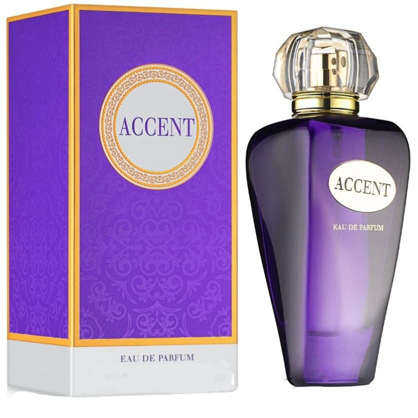 ادوپرفیوم زنانه اکسنت ACCENT فراگرنس ورد Fragrance World حجم 100 میلی لیتر