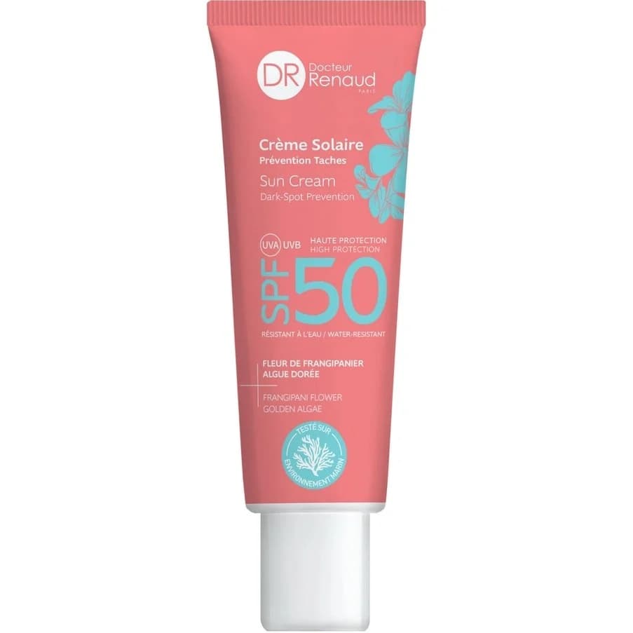 کرم ضد آفتاب صورت و بدن دکتر رناد Dr. Renaud با SPF50 – مناسب پوست حساس و مستعد لک | حجم 50 میلی‌لیتر