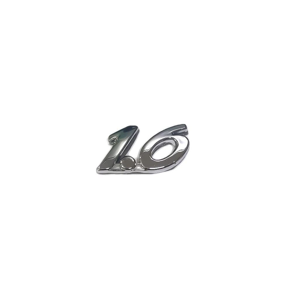 آرم فابریک نوشته 1.6 (آبکاری استیل) | کد 7343