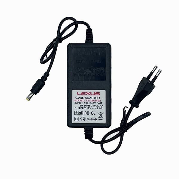 آداپتور دوربین مدار بسته 12V/2A لکسوس