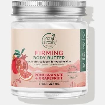 کره بدن پتال فرش Petal Fresh حاوی عصاره انار و گریپ فروت Grapefruit حجم 240 میلی لیتر — تصویر ۴