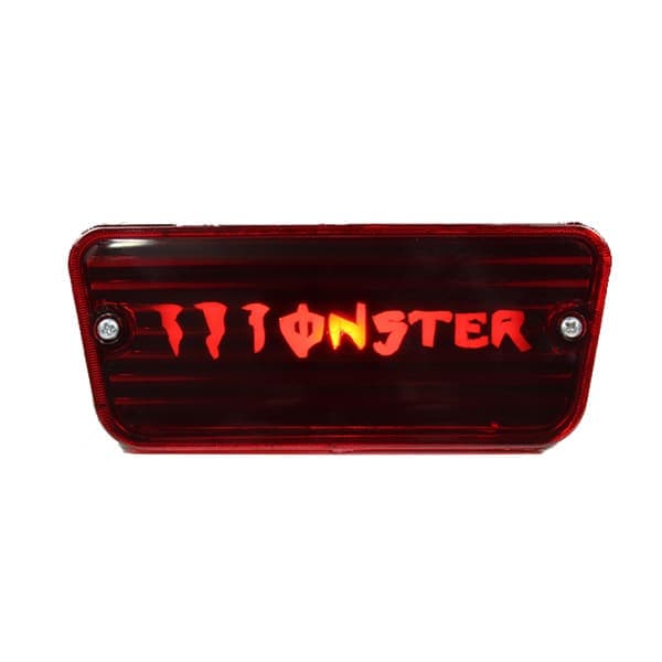 مه شکن عقب پراید 111 و نیسان (طرح مانستر) Monster | کد 4436