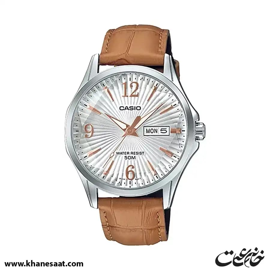 ساعت مچی مردانه کاسیو اصل مدل MTP-E120LY-7AV — تصویر ۲