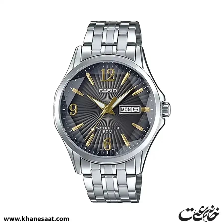 ساعت مچی مردانه کاسیو اصل مدل MTP-E120DY-1AV — تصویر ۲