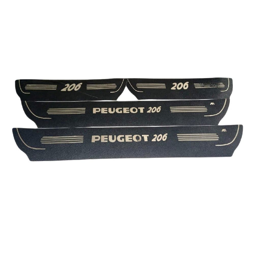 پارکابی چرمی پژو 206 (برچسب) ست کامل Peugeot 206 | کد 4344