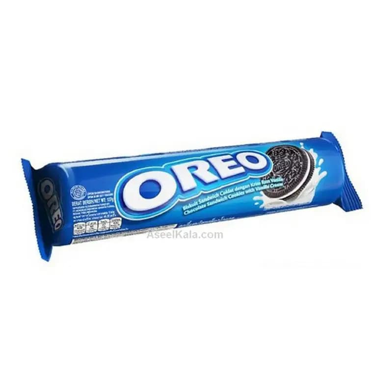 بیسکویت اورئو شیری وزن 133 گرم – Oreo