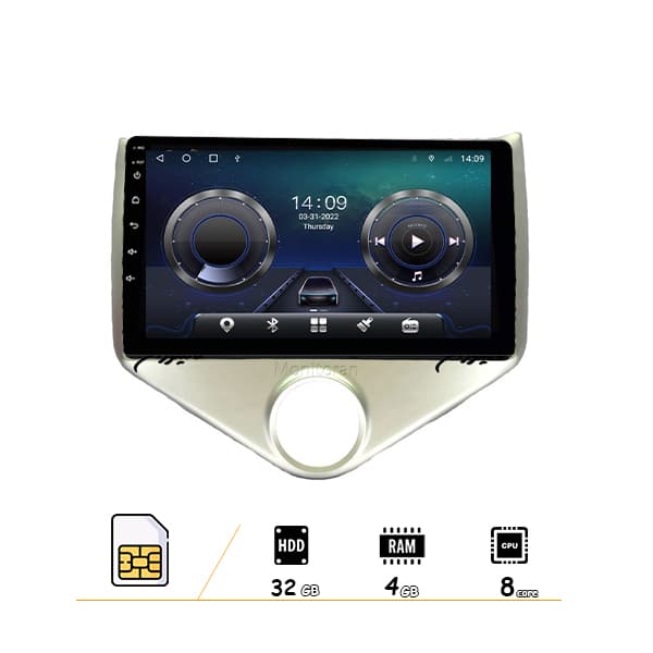 مانیتور 9 اینچ اندروید MVM315 new برند FLYDYT مدل TS855 رم 4 گیگ