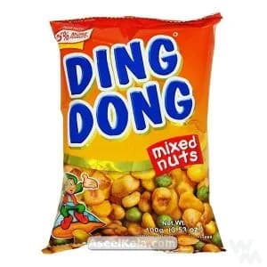 آجیل دینگ دونگ نارنجی ساده – DING DONG