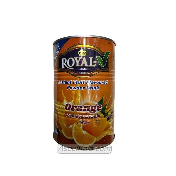 پودر شربت پرتقال رویال قوطی 900 گرمی Royal