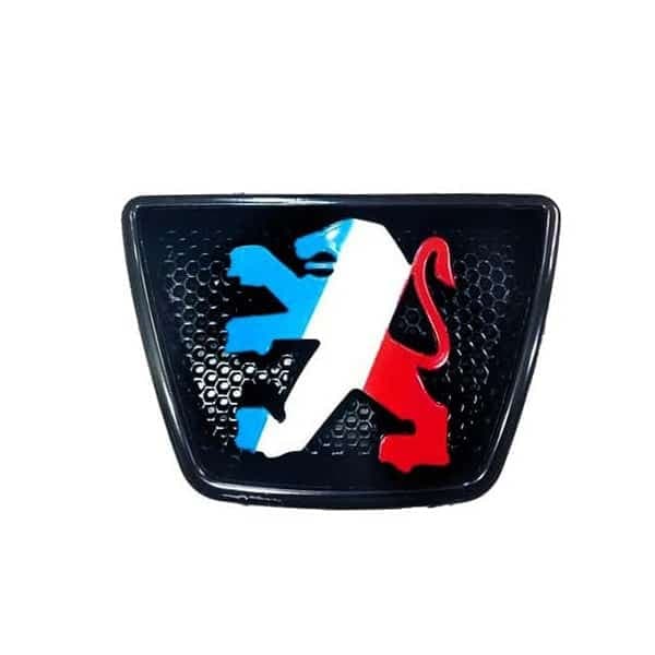 آرم جلوپنجره فرانسه پرشیا (رنگ شده) پژو پارس Peugeot | کد 4255