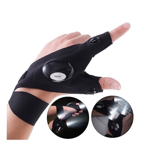 دستکش چراغ دار Glove Lite تکی — تصویر ۲