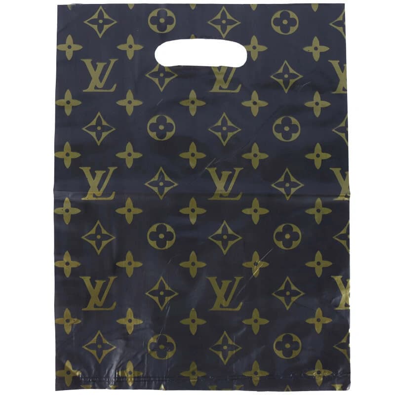 نایلون دسته دار طرح Louis Vuitton سایز 35*25 سانتی متر بسته 1 کیلویی — تصویر ۲