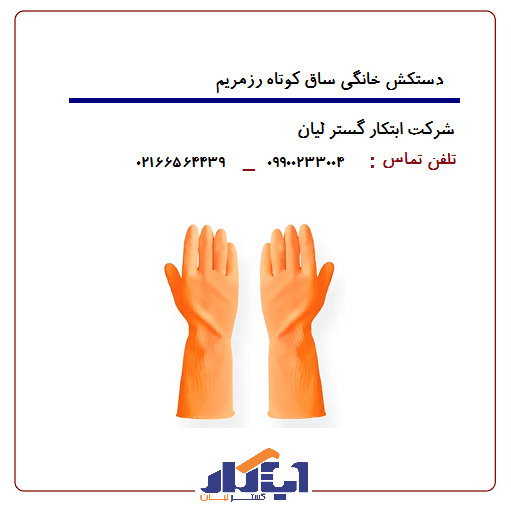دستکش خانگی ساق کوتاه رزمریم