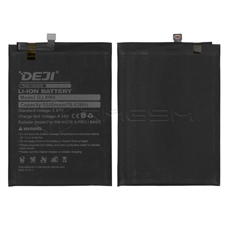 باتری شیائومی Redmi Note10 Pro 4G Bn53 برند DEJI تقویت شده