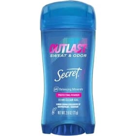 مام ژله ای ضد تعریق کانادایی زنانه سکرت Secret Outlast Protecting Powder ماندگاری 75 ساعته 73 گرم