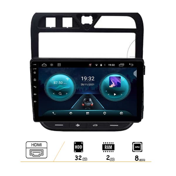 مانیتور 9 اینچ اندروید سمند LX برند وینکا سری +S۴00 مدل RS855