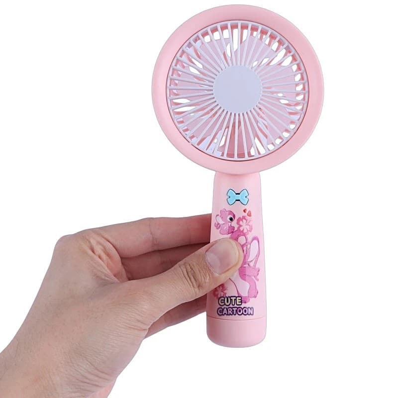 پنکه رومیزی شارژی Mini Fan NO.XLD-267 کد 29-44576 — تصویر ۳