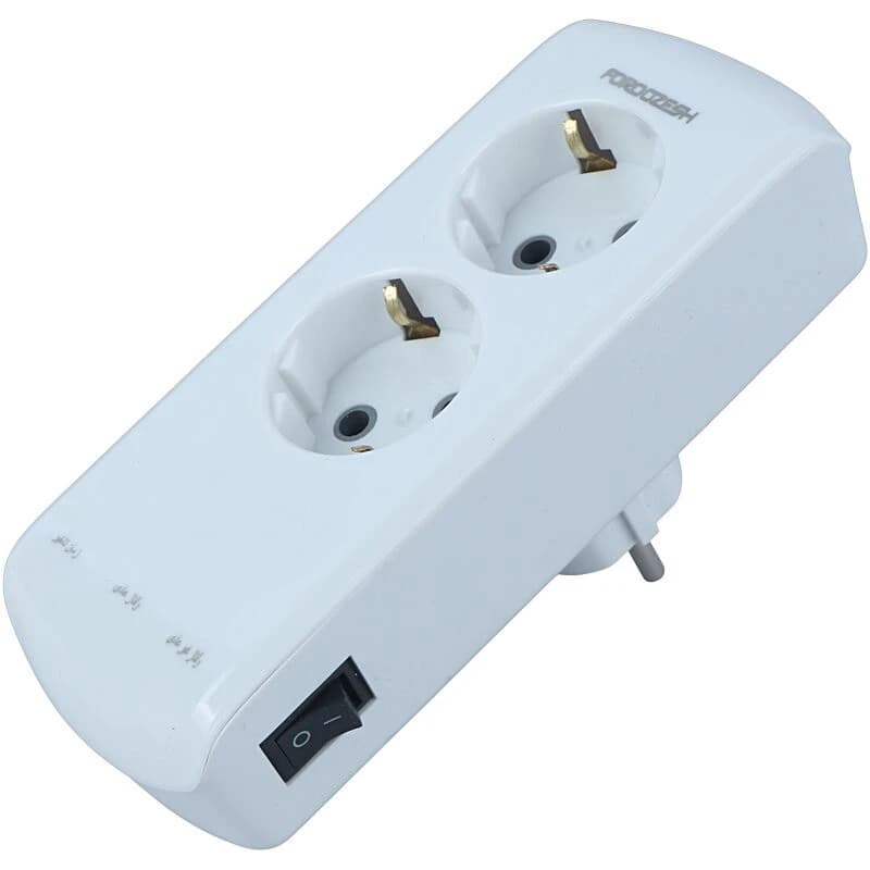 محافظ برق یخچال دیجیتال 2 خانه ارت دار فروزش Lotus LT200DW — تصویر ۴
