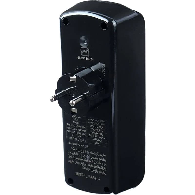 محافظ برق یخچال دیجیتال 2 خانه ارت دار فروزش Lotus LT200DW — تصویر ۶