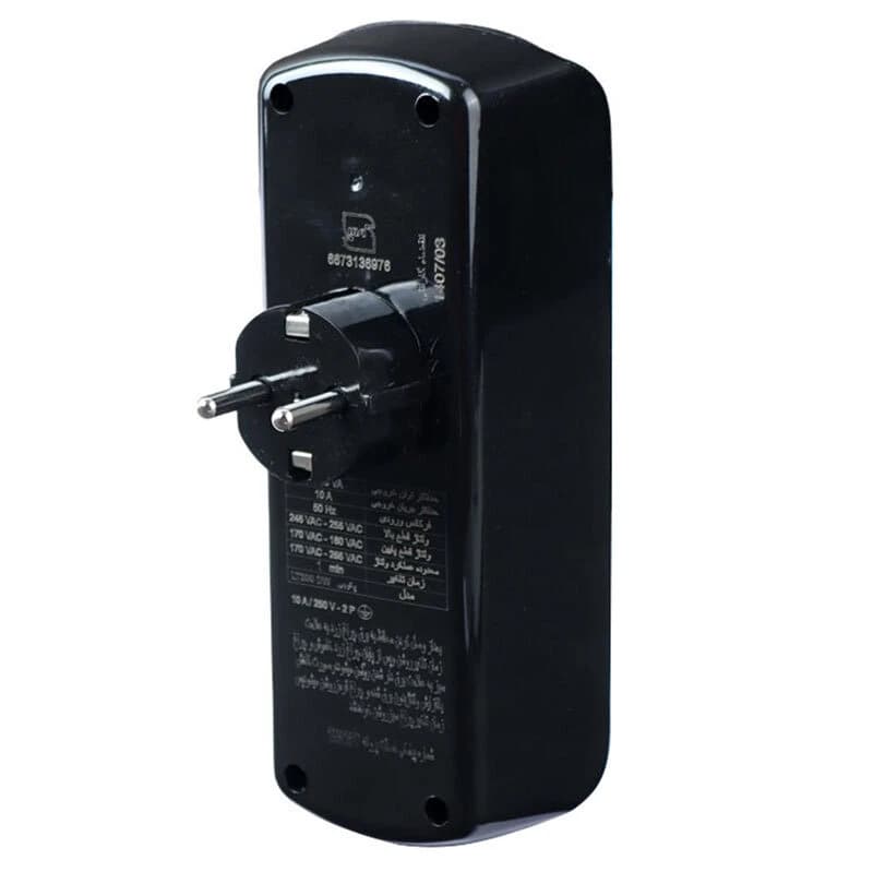 محافظ برق پکیج دیجیتال 2 خانه ارت دار فروزش Lotus LT200DW — تصویر ۴