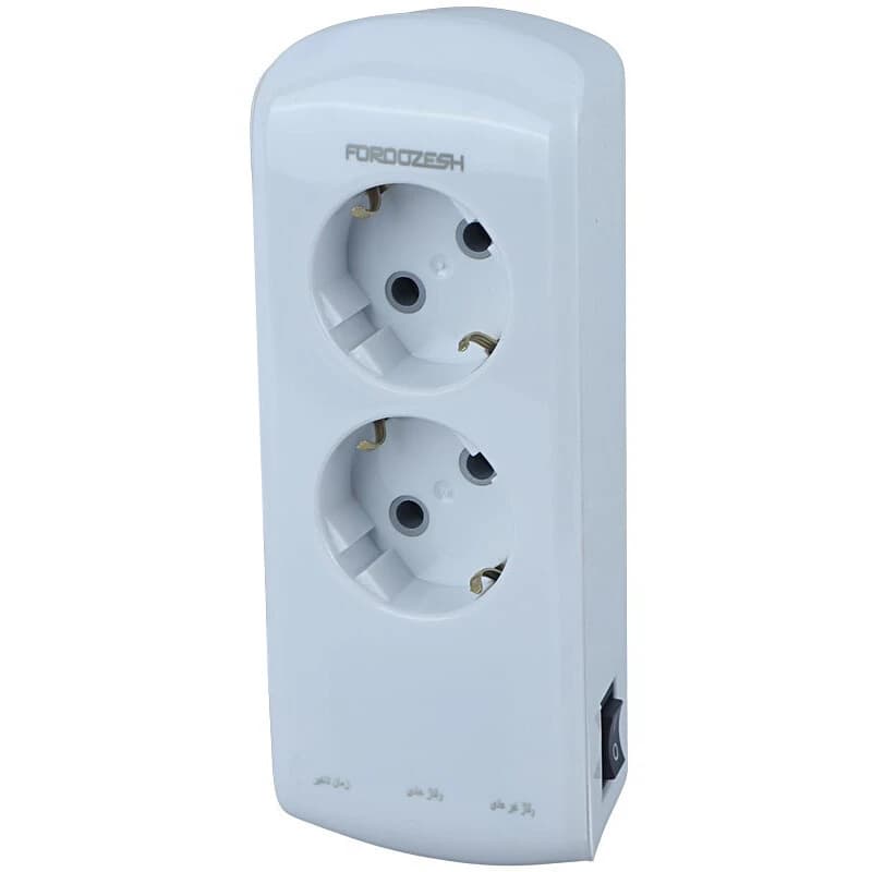 محافظ برق پکیج دیجیتال 2 خانه ارت دار فروزش Lotus LT200DW — تصویر ۶