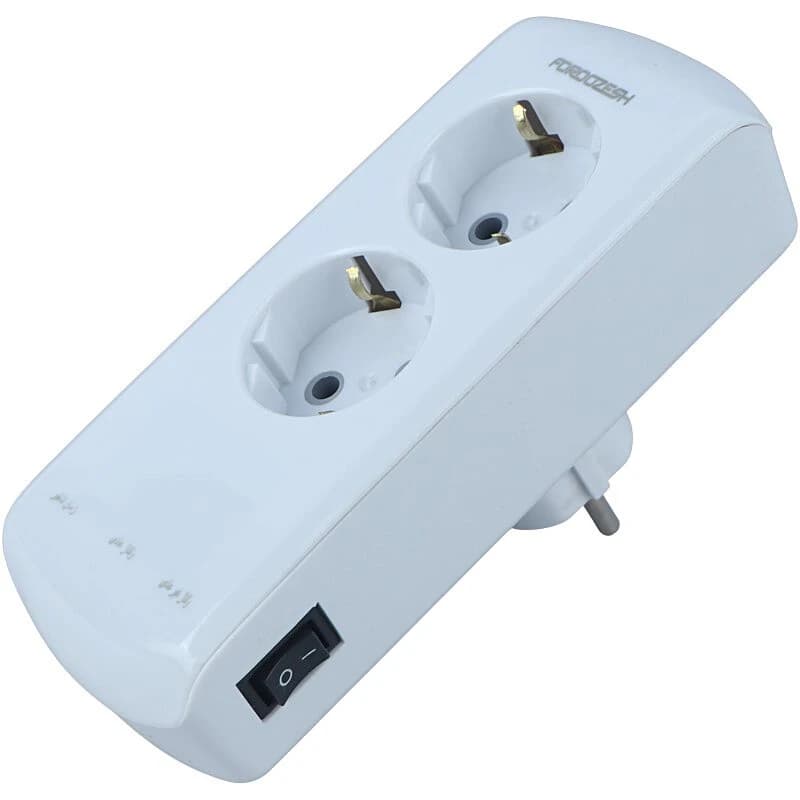 محافظ برق پکیج دیجیتال 2 خانه ارت دار فروزش Lotus LT200DW — تصویر ۹